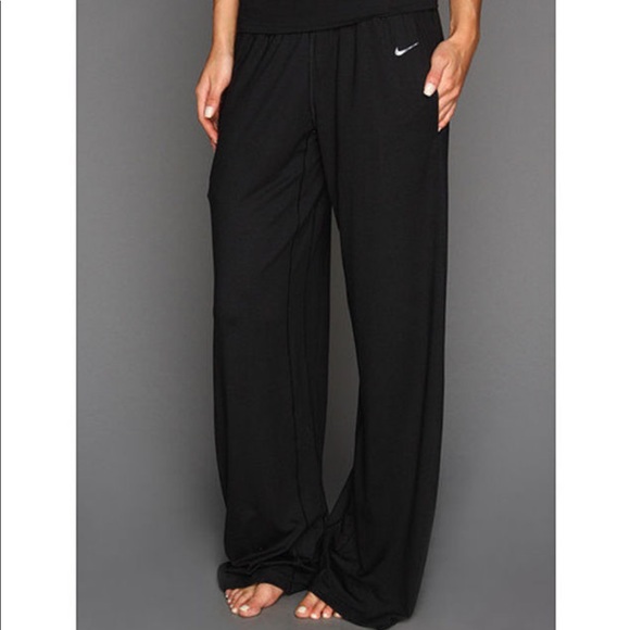 Nike Pants - Nike ACE Wide Yoga Pants Black Medium